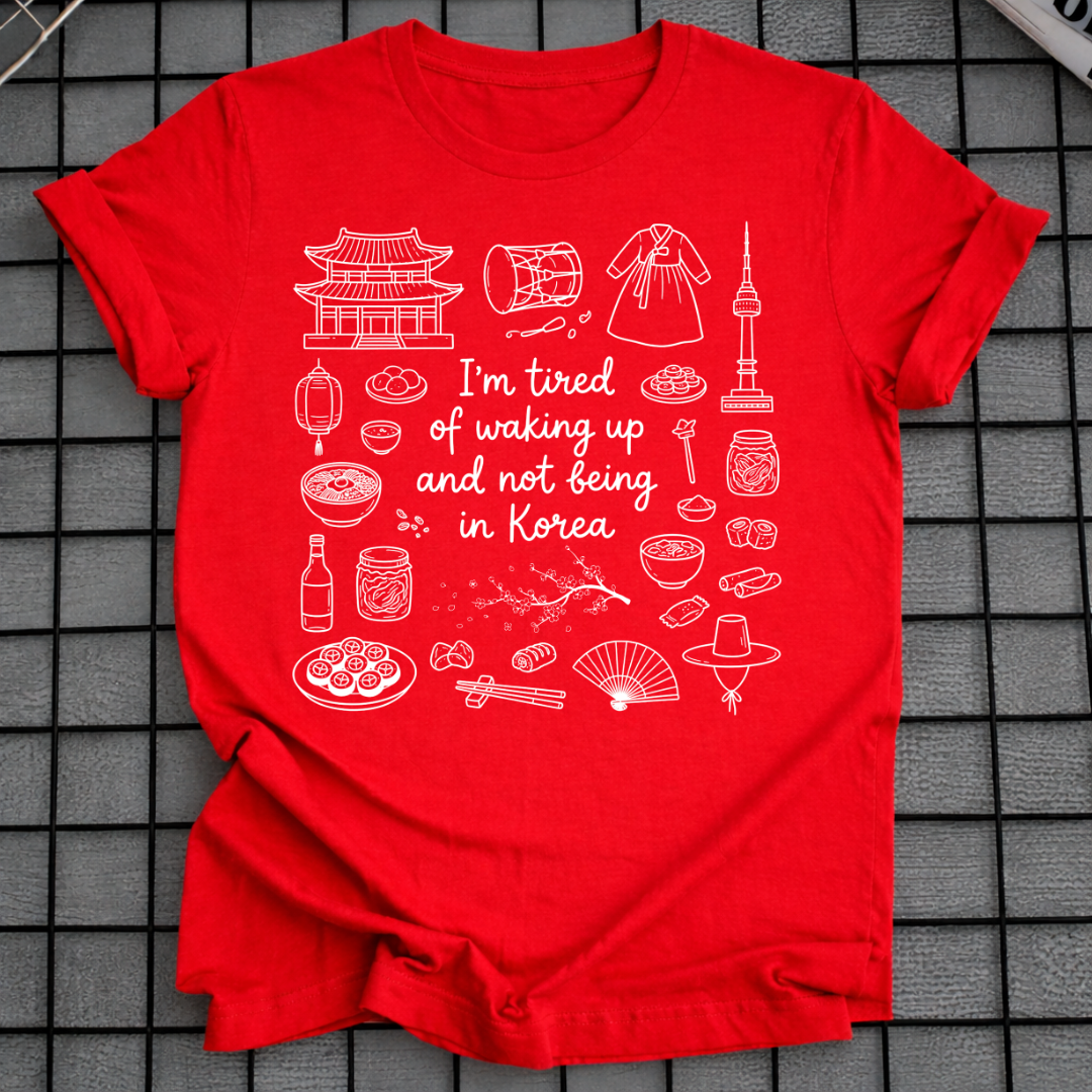 TRAVEL & KOREAN CULTURE T-SHIRT