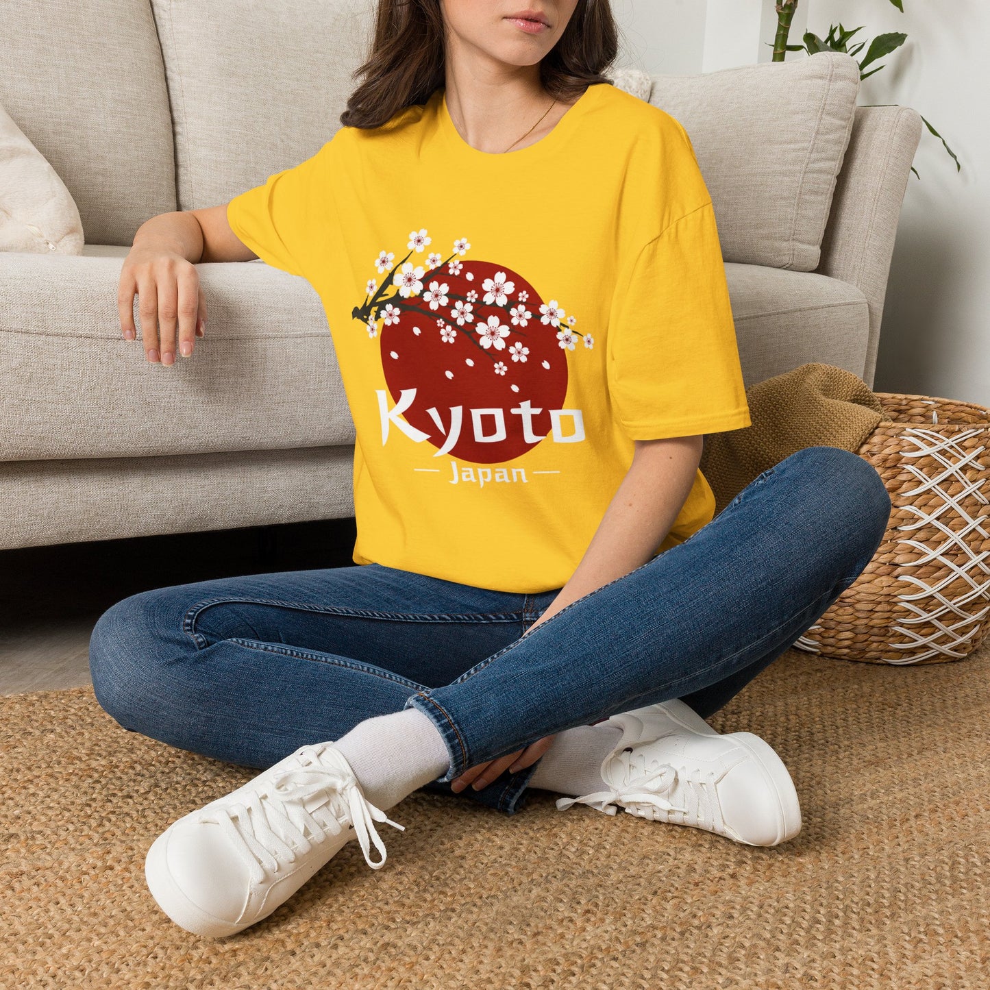 Kyoto Cherry Blossom T-Shirt — Japan Sakura Graphic Tee