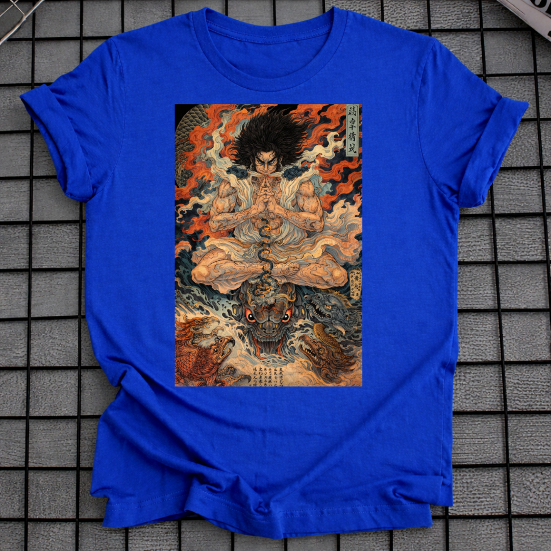 MYSTHIC SAMURAI KUNST T-SHIRT