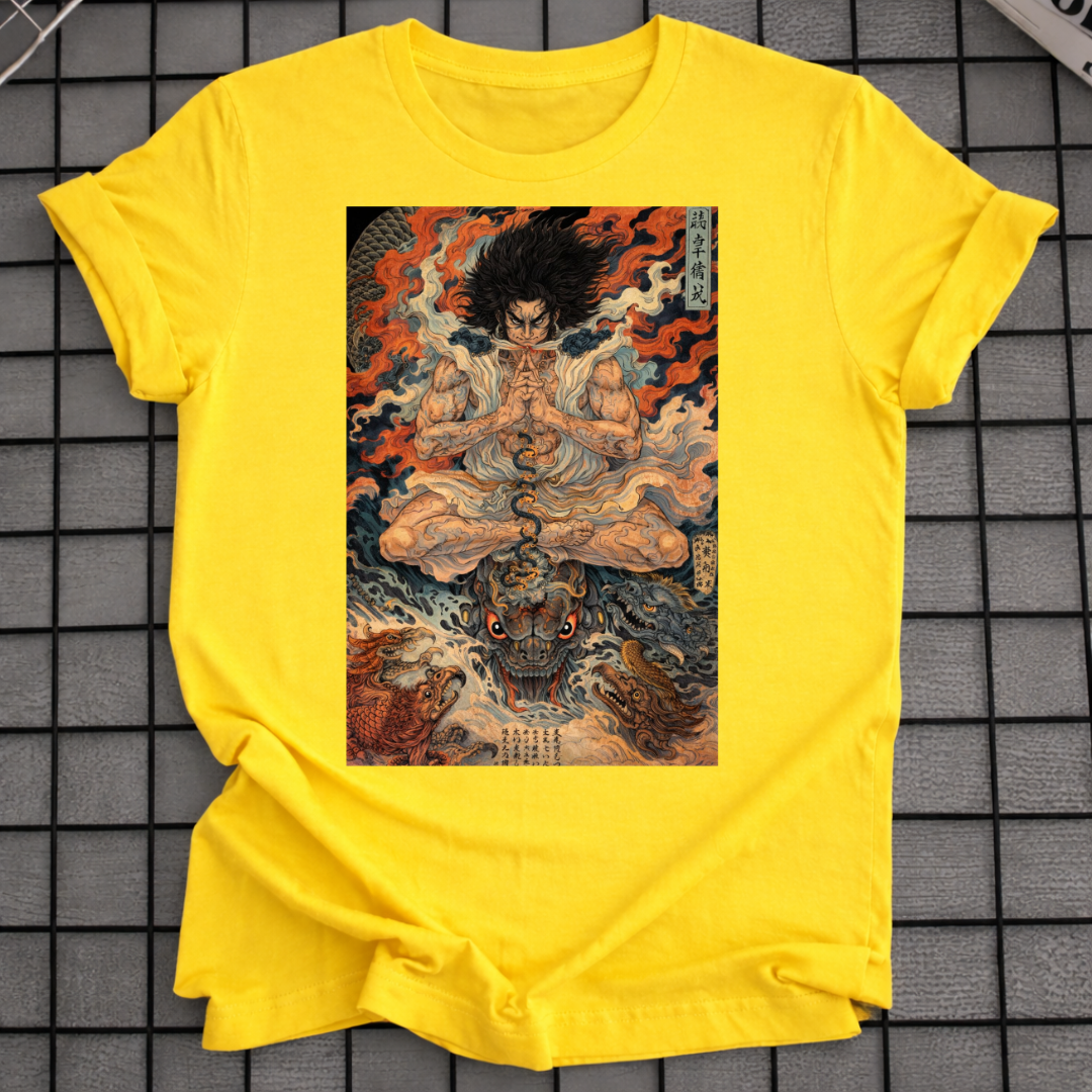 MYSTHIC SAMURAI KUNST T-SHIRT