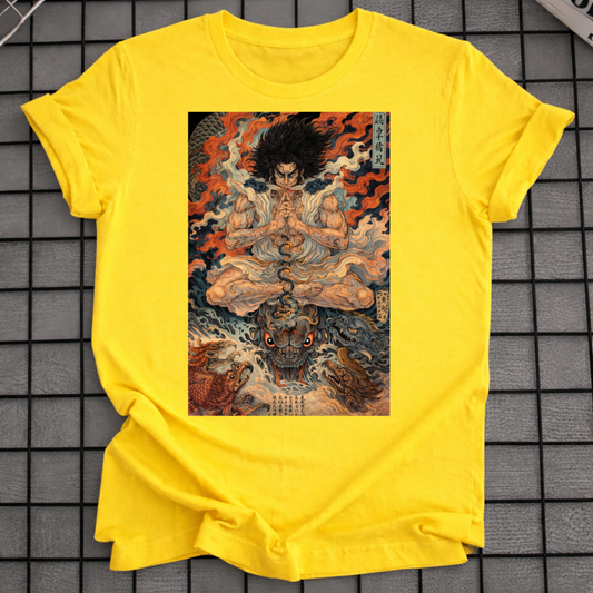 MYSTHIC SAMURAI ART T-SHIRT
