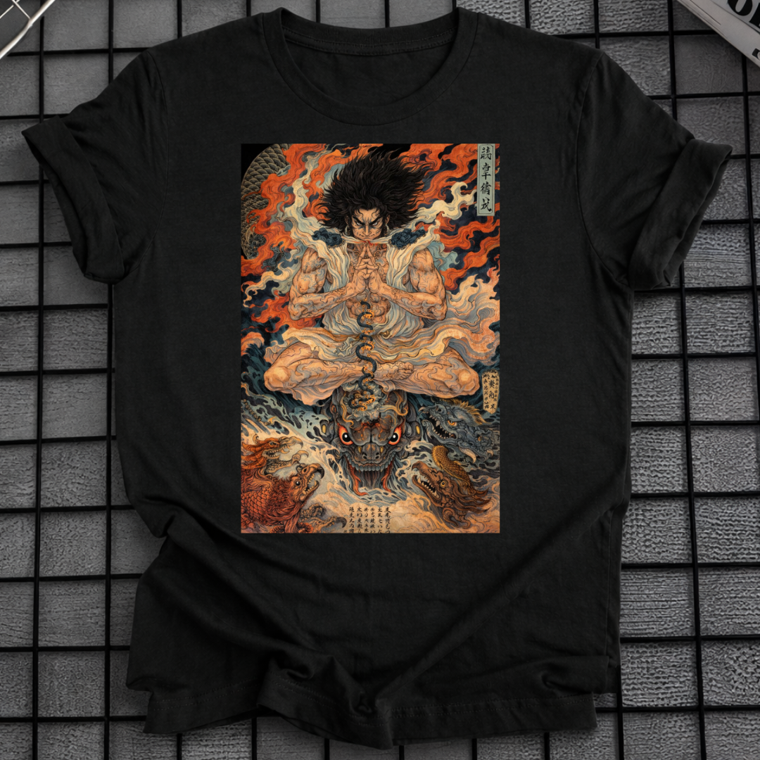 MYSTHIC SAMURAI KUNST T-SHIRT