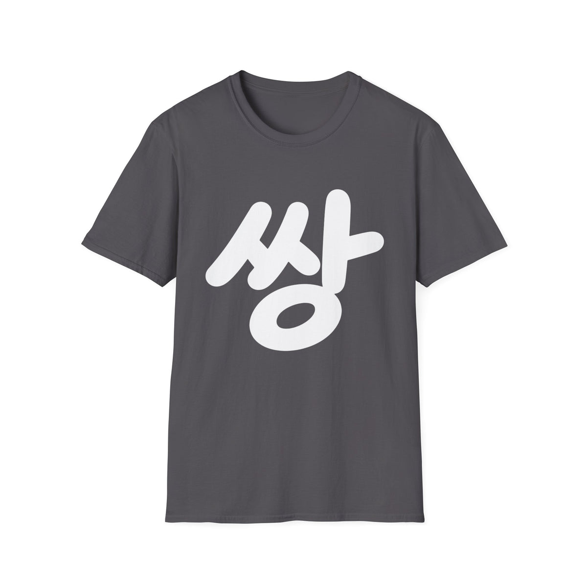 Korean 'ssang' Graphic T-Shirt — Bold Hangul Streetwear Tee