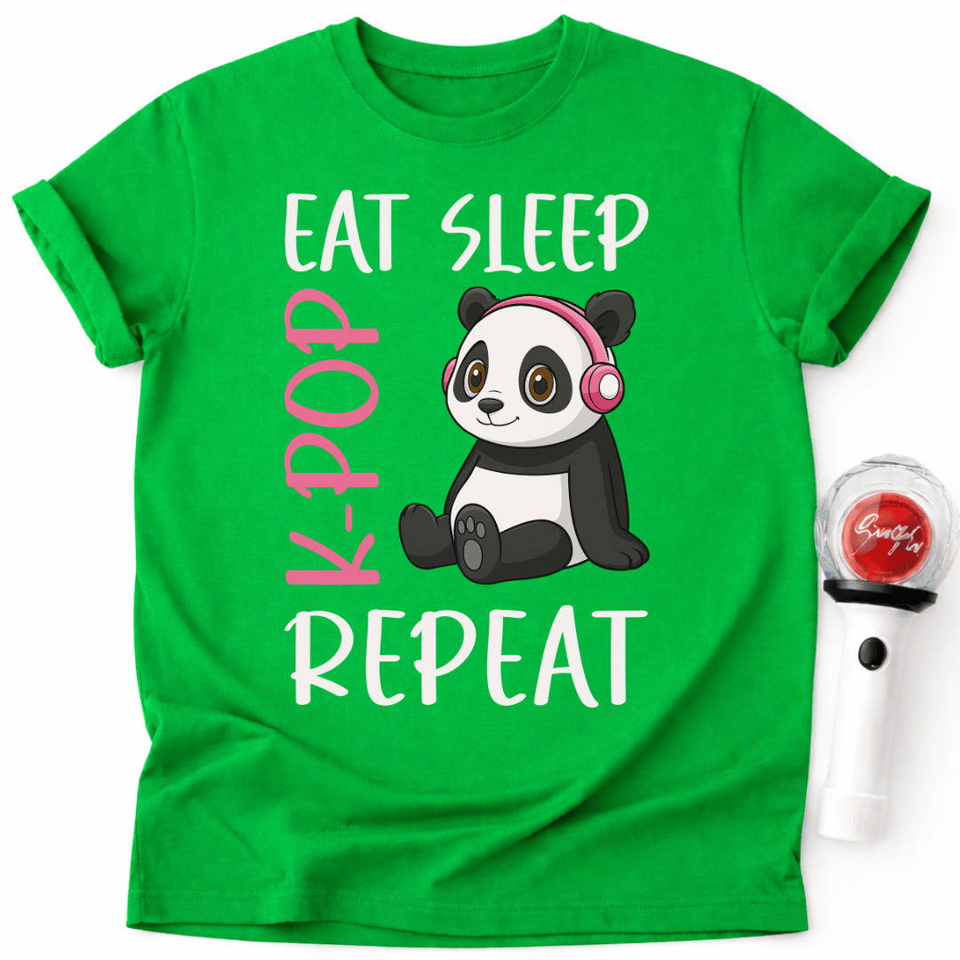 K-POP PANDA REPEAT T-SHIRT