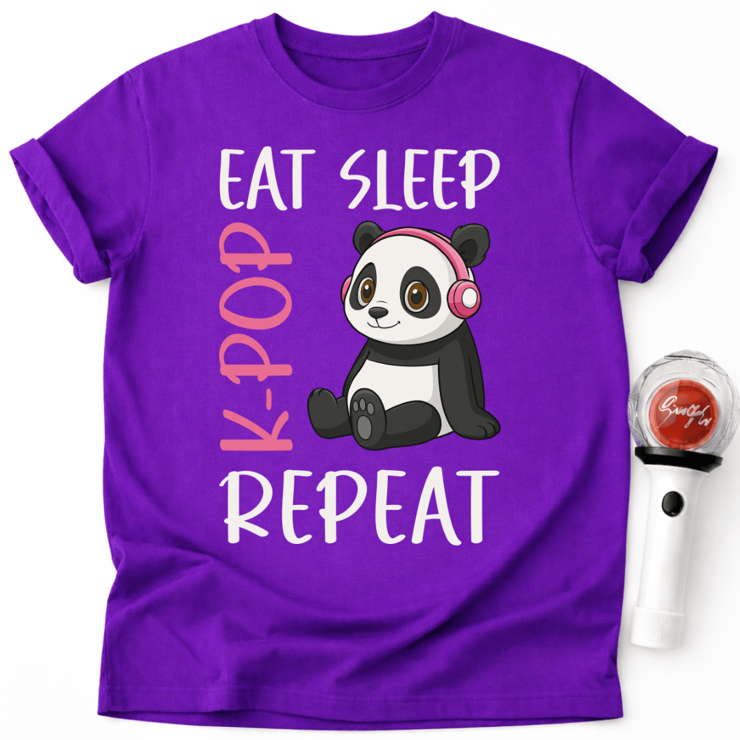 K-POP PANDA REPEAT T-SHIRT