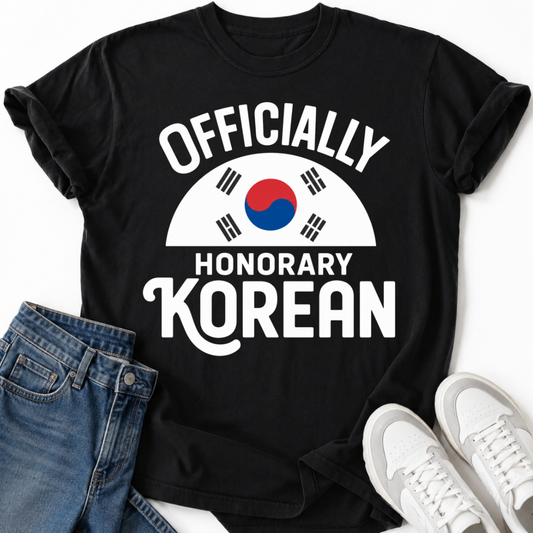 OFFICIALLY HONORARY KOREAN T-SHIRT
