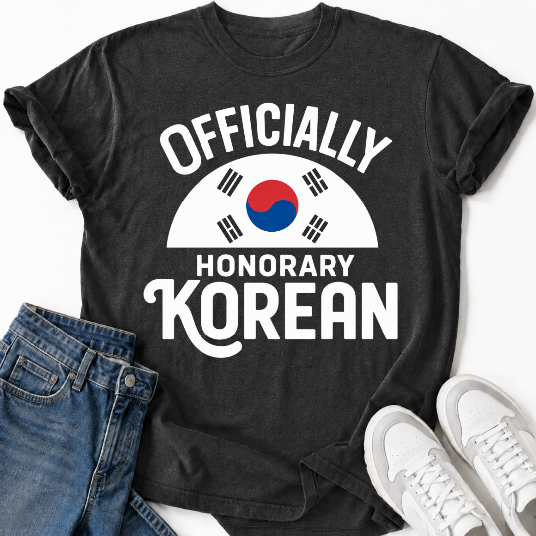 OFFICIALLY HONORARY KOREAN T-SHIRT