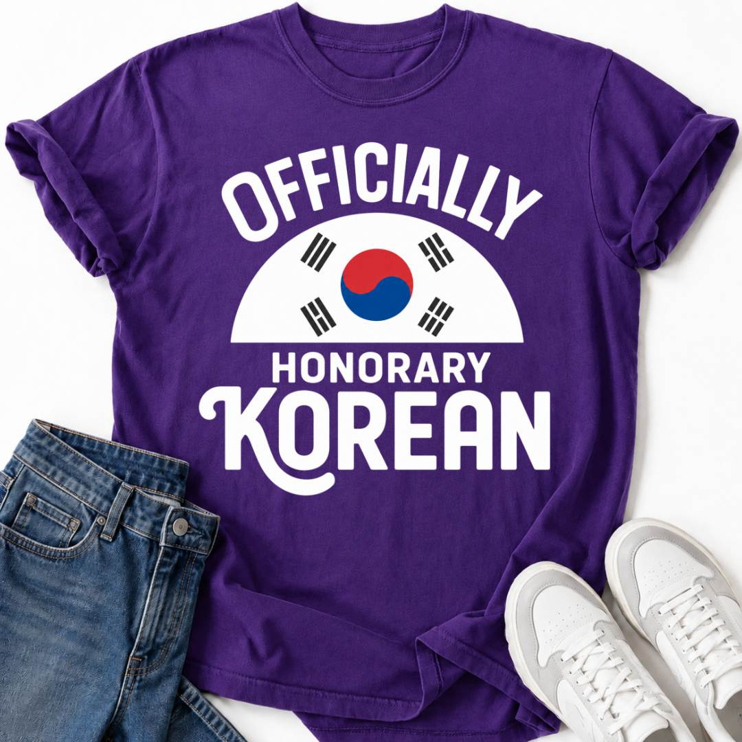 OFFICIALLY HONORARY KOREAN T-SHIRT