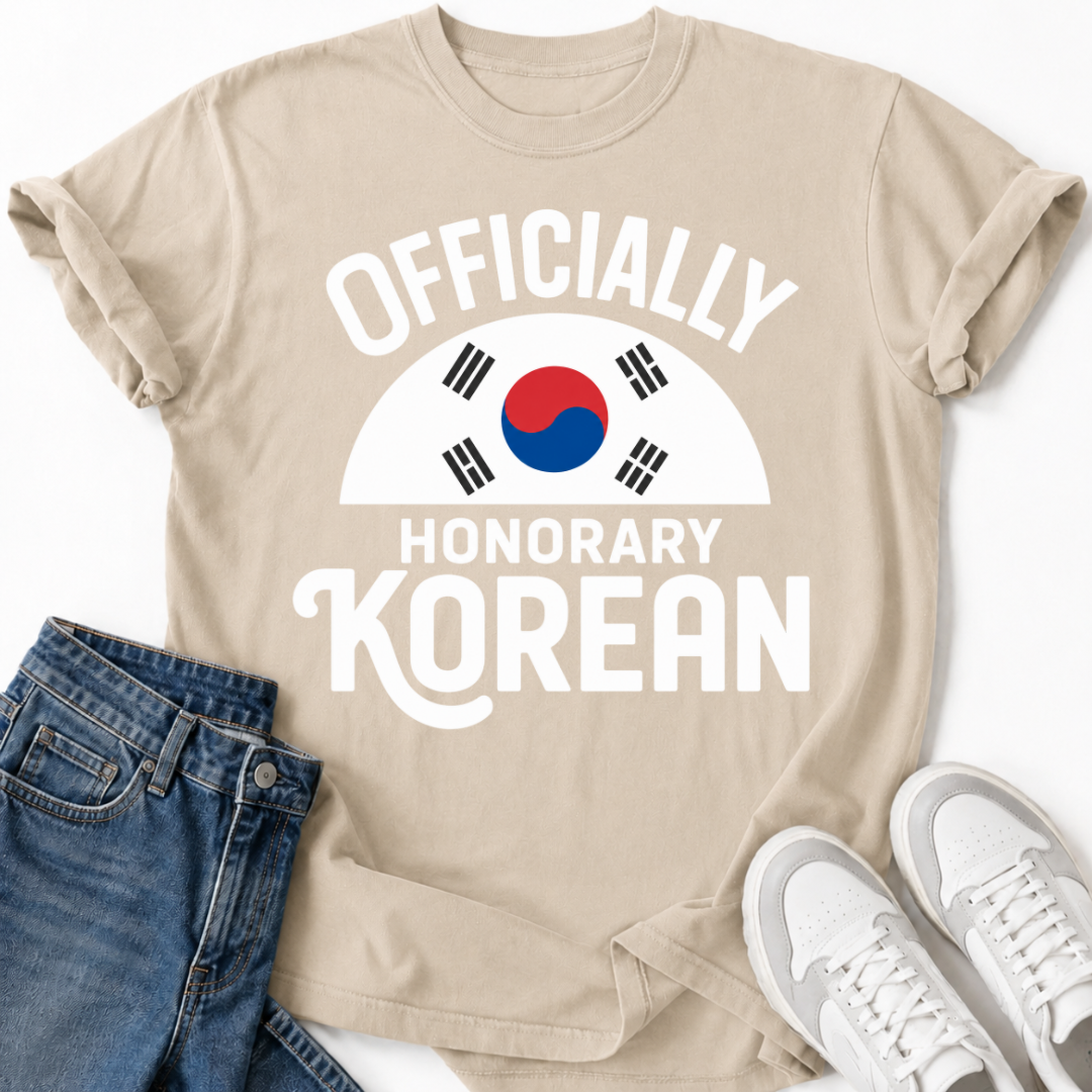 OFFICIALLY HONORARY KOREAN T-SHIRT