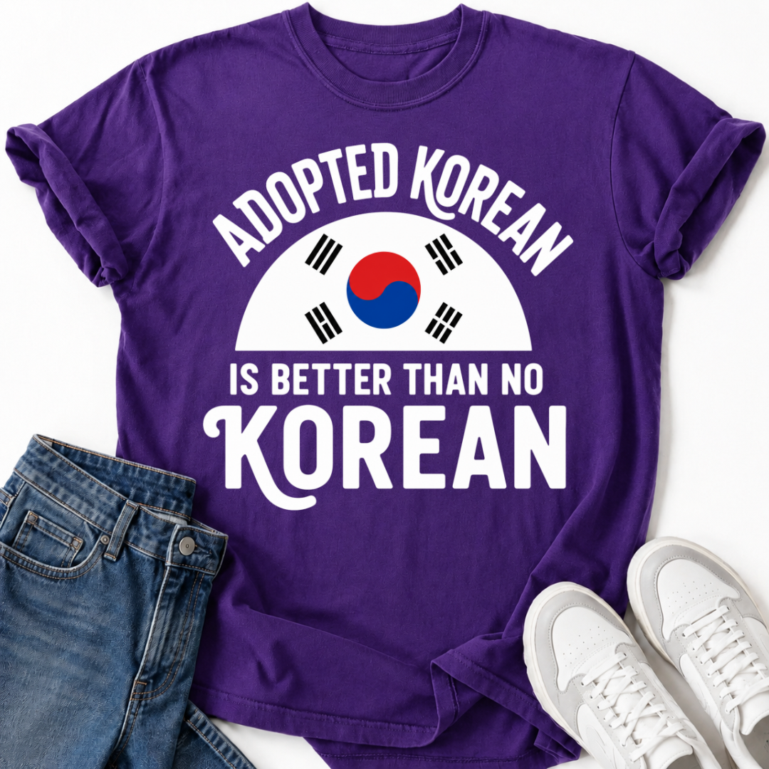 ADOPTED KOREAN T-SHIRT