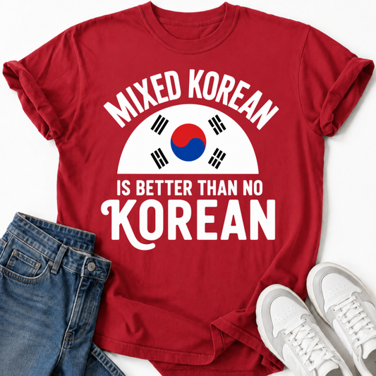 MIXED KOREAN T-SHIRT