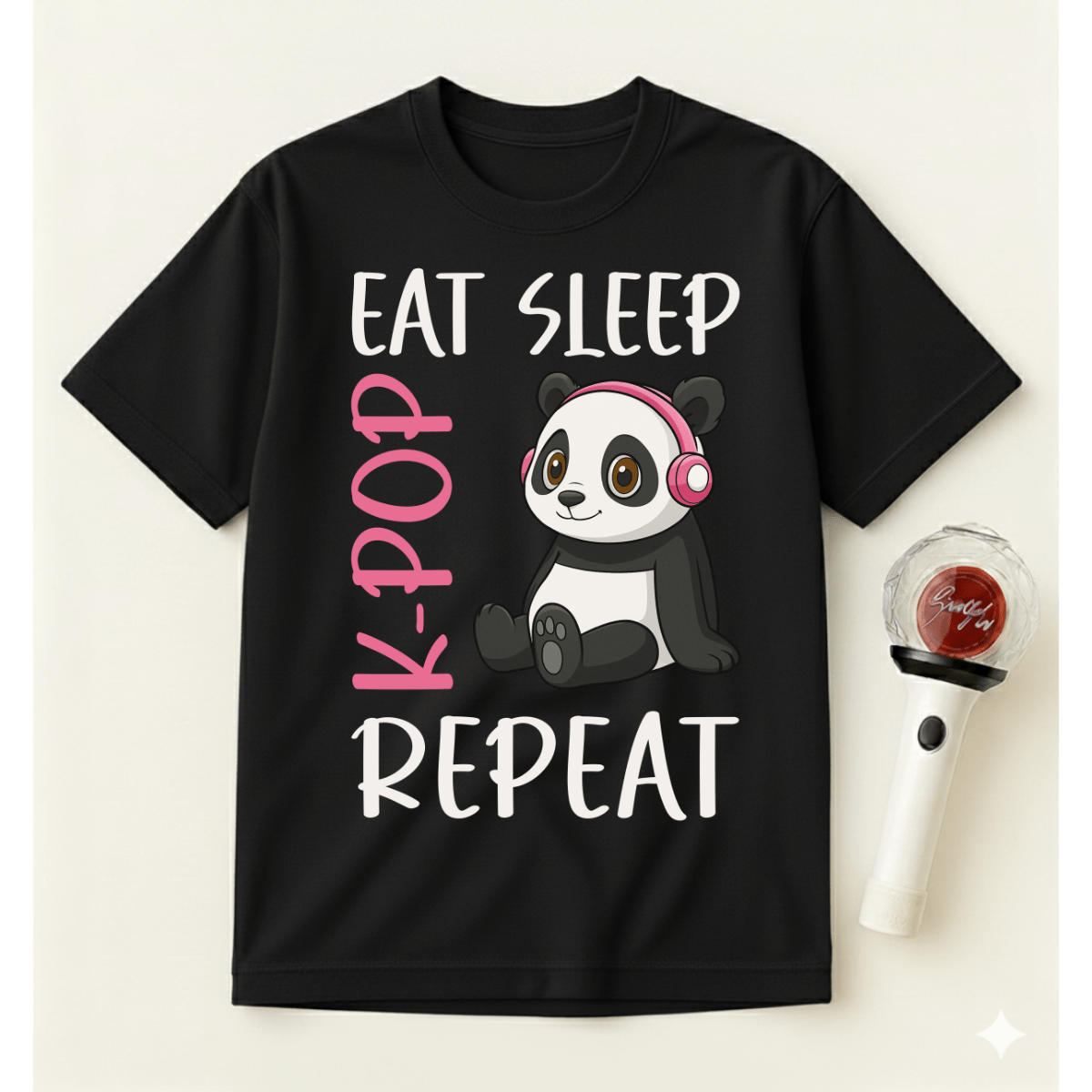 EAT SLEEP K-POP REPEAT T-SHIRT