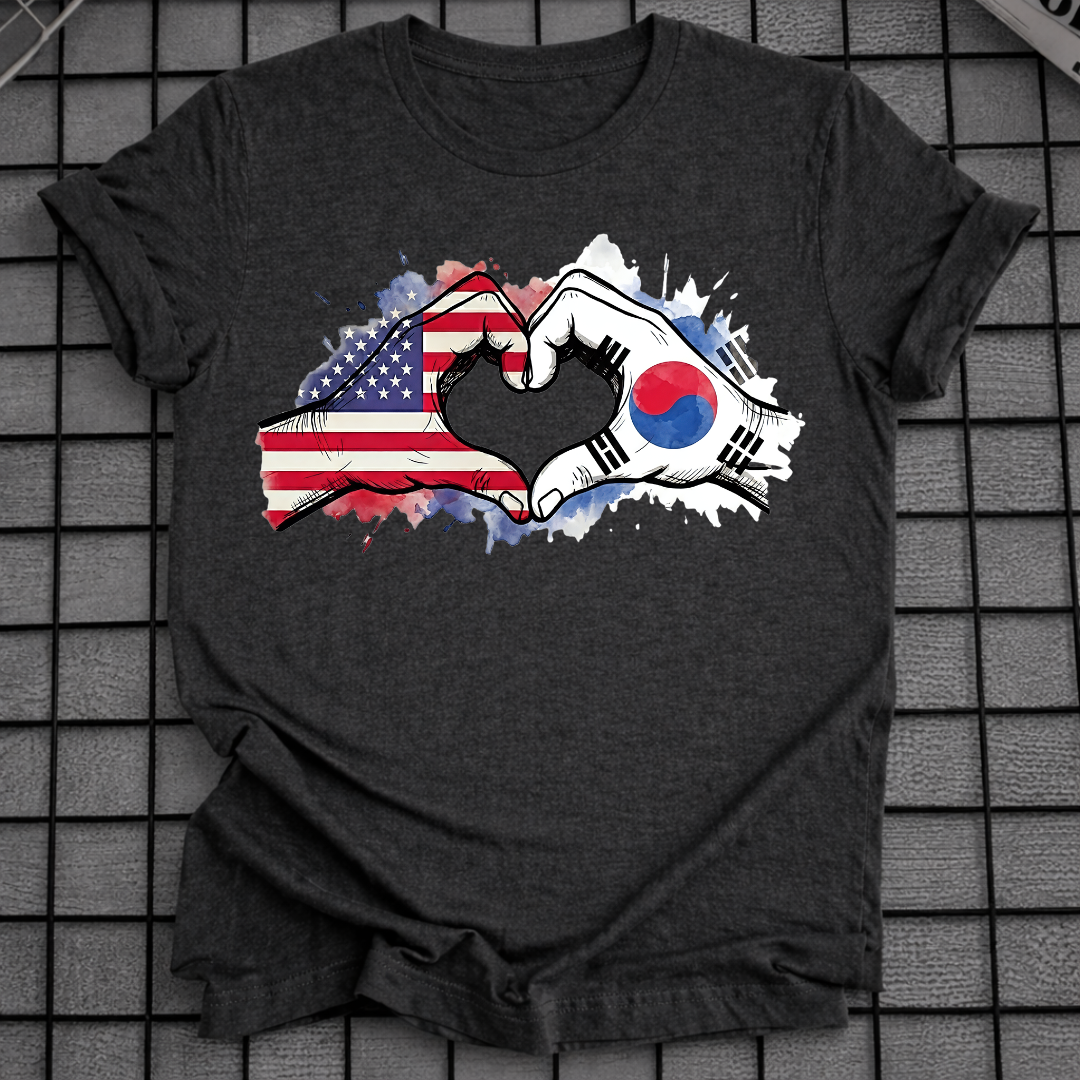 KOREA USA FRIENDSHIP T-SHIRT