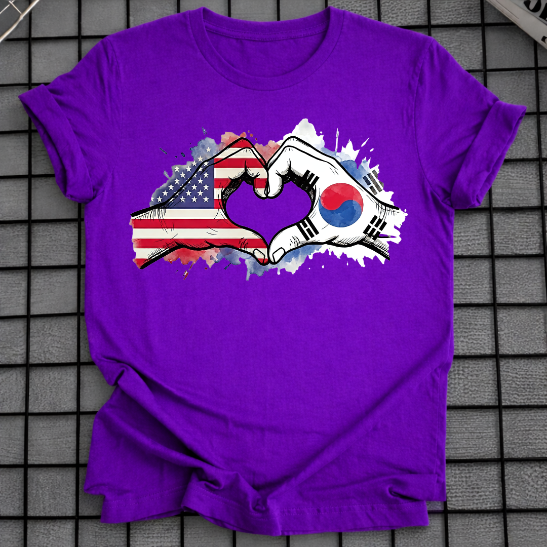 KOREA USA FRIENDSHIP T-SHIRT