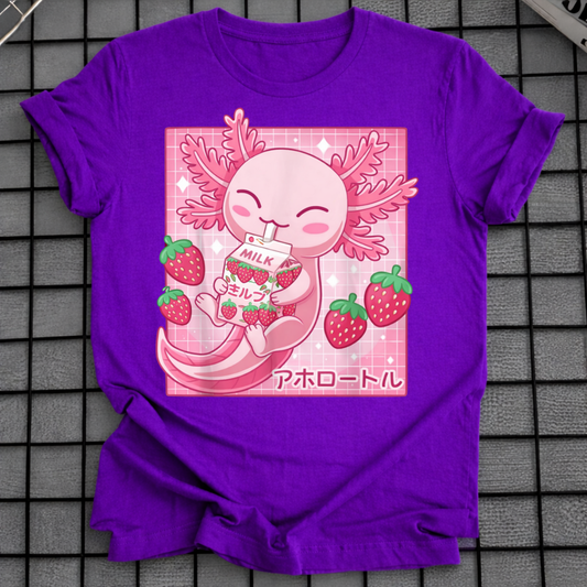 STRAWBERRY AXOLOTL T-SHIRT