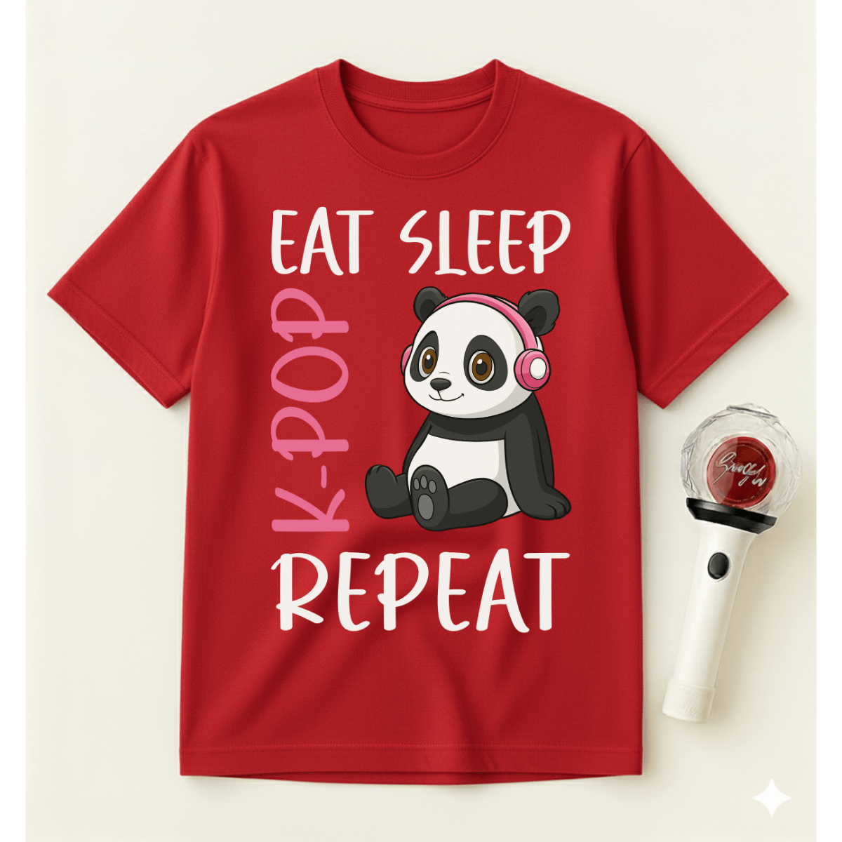 EAT SLEEP K-POP REPEAT T-SHIRT