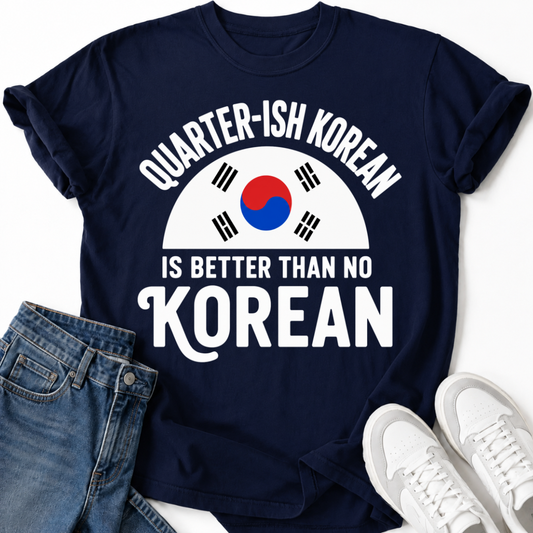 QUARTER-ISH KOREAN T-SHIRT
