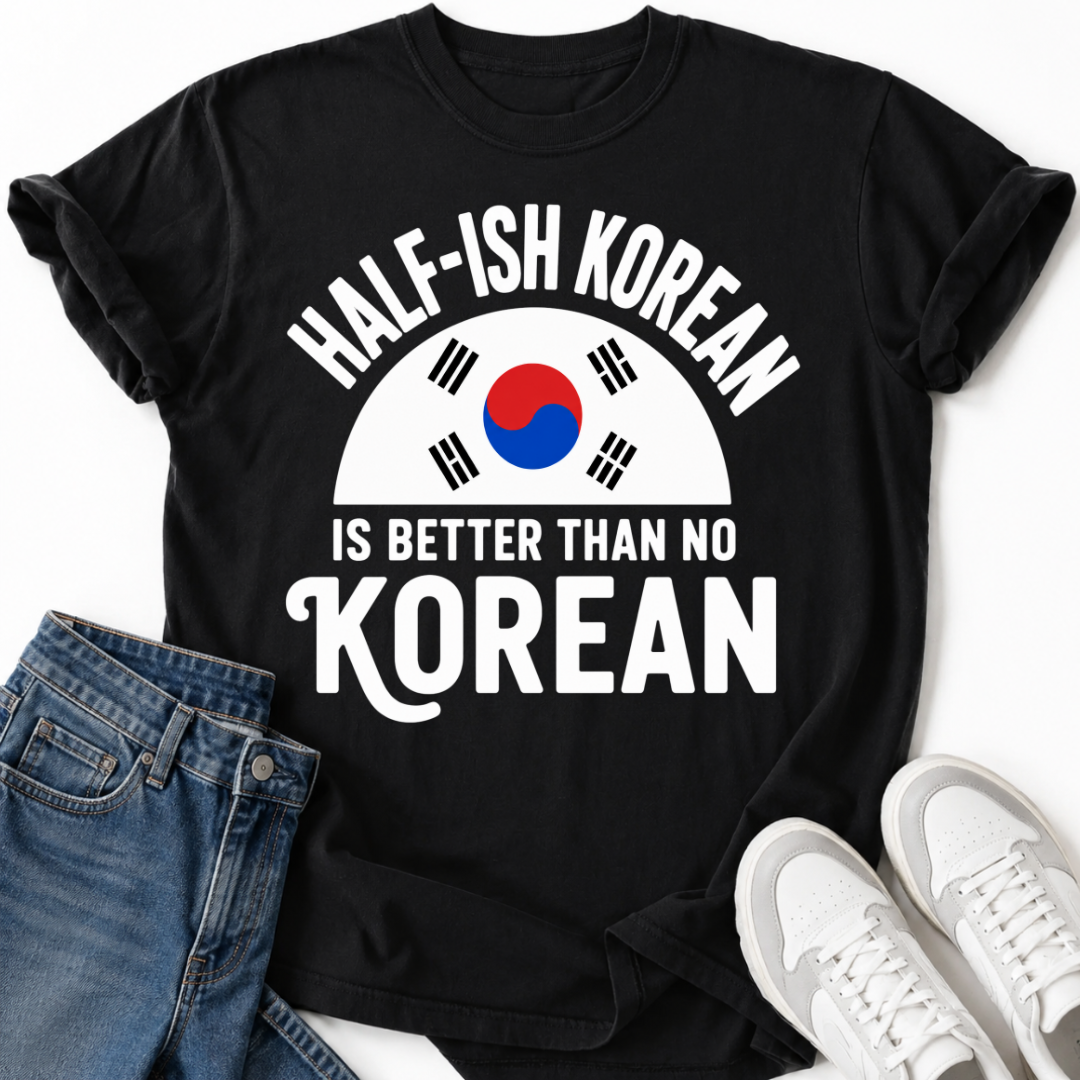 HALF-ISH KOREAN T-SHIRT