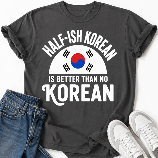 HALF-ISH KOREAN T-SHIRT