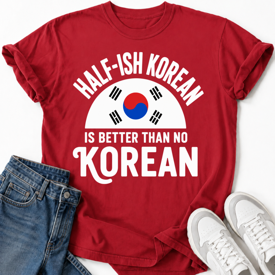 HALF-ISH KOREAN T-SHIRT