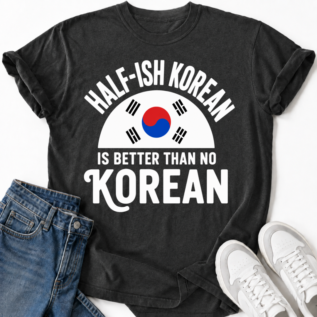 HALF-ISH KOREAN T-SHIRT