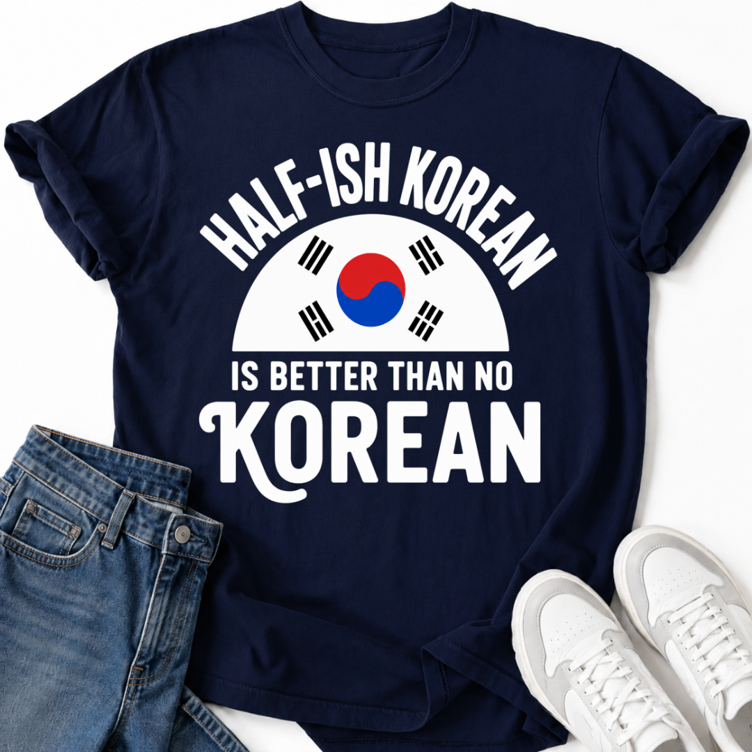 HALF-ISH KOREAN T-SHIRT