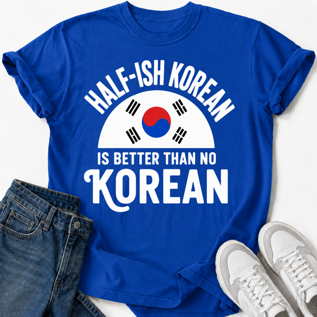 HALF-ISH KOREAN T-SHIRT