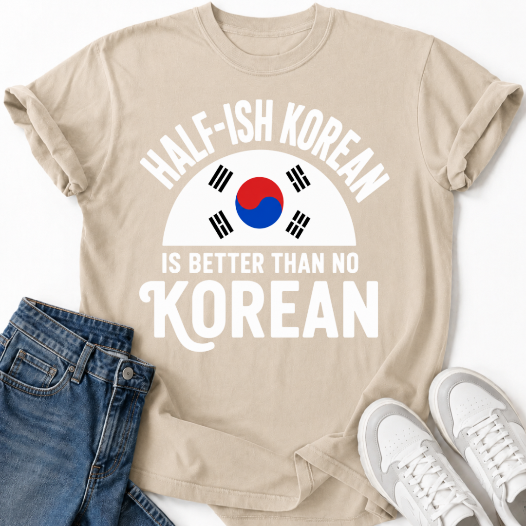 HALF-ISH KOREAN T-SHIRT