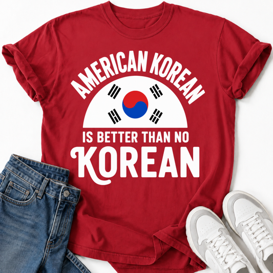 AMERICAN KOREAN T-SHIRT