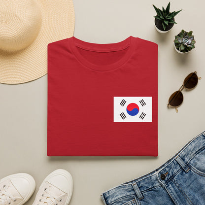 Korean Flag T-Shirt – South Korea Taegeukgi Pocket Tee
