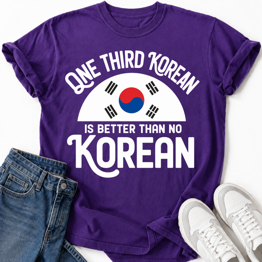 ONE THIRD KOREAN T-SHIRT