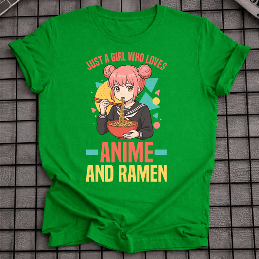ANIME & RAMEN T-SHIRT
