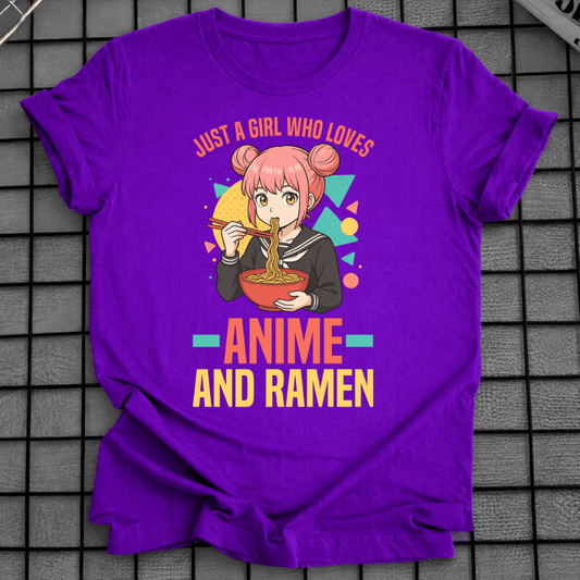 ANIME & RAMEN T-SHIRT