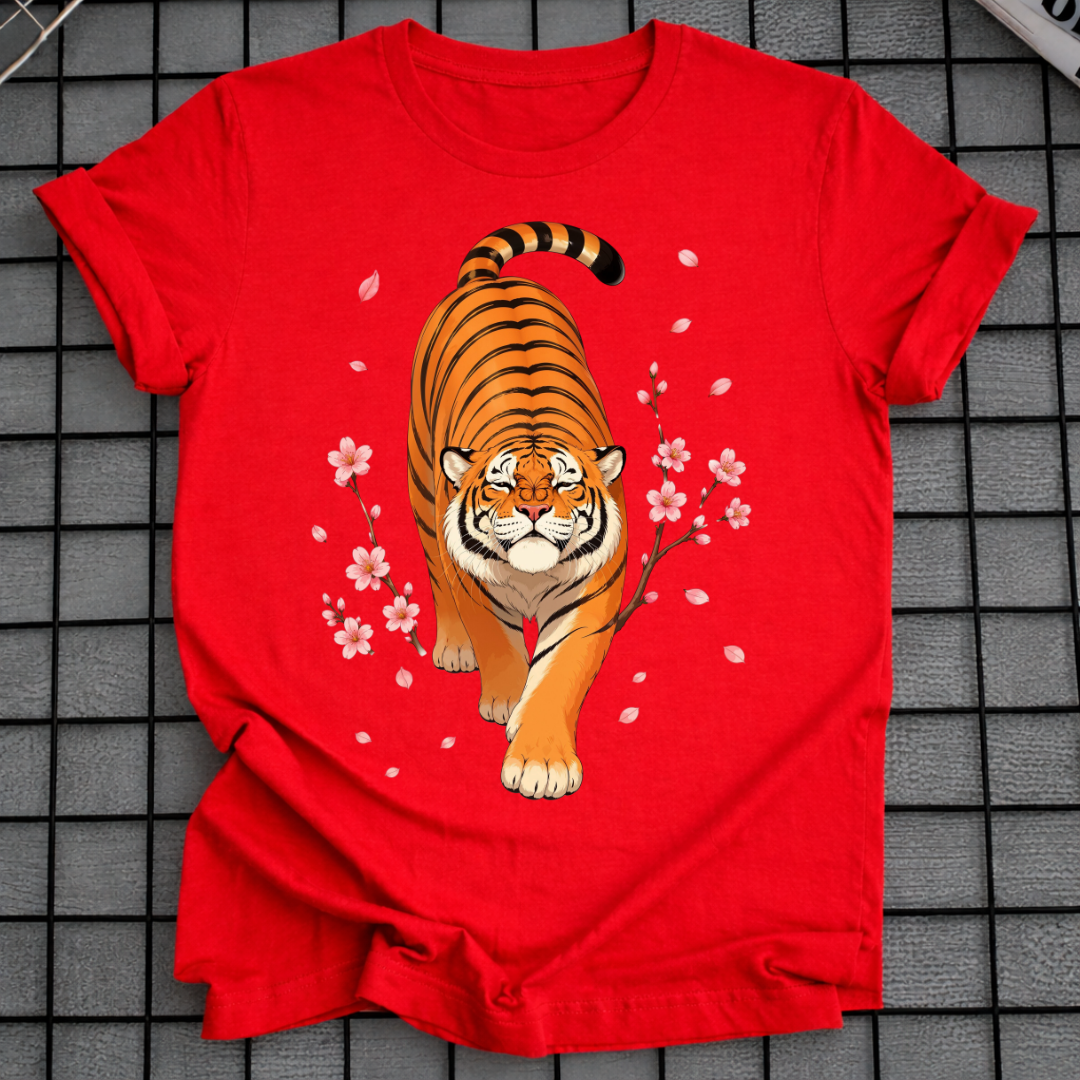 TIGER BLOSSOM T-SHIRT