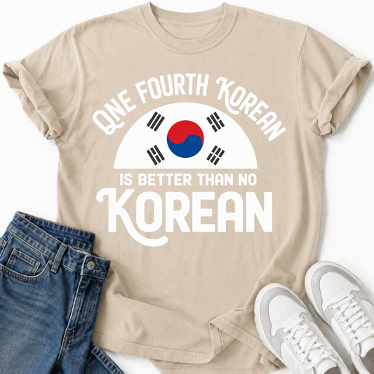 ONE FOURTH KOREAN T-SHIRT