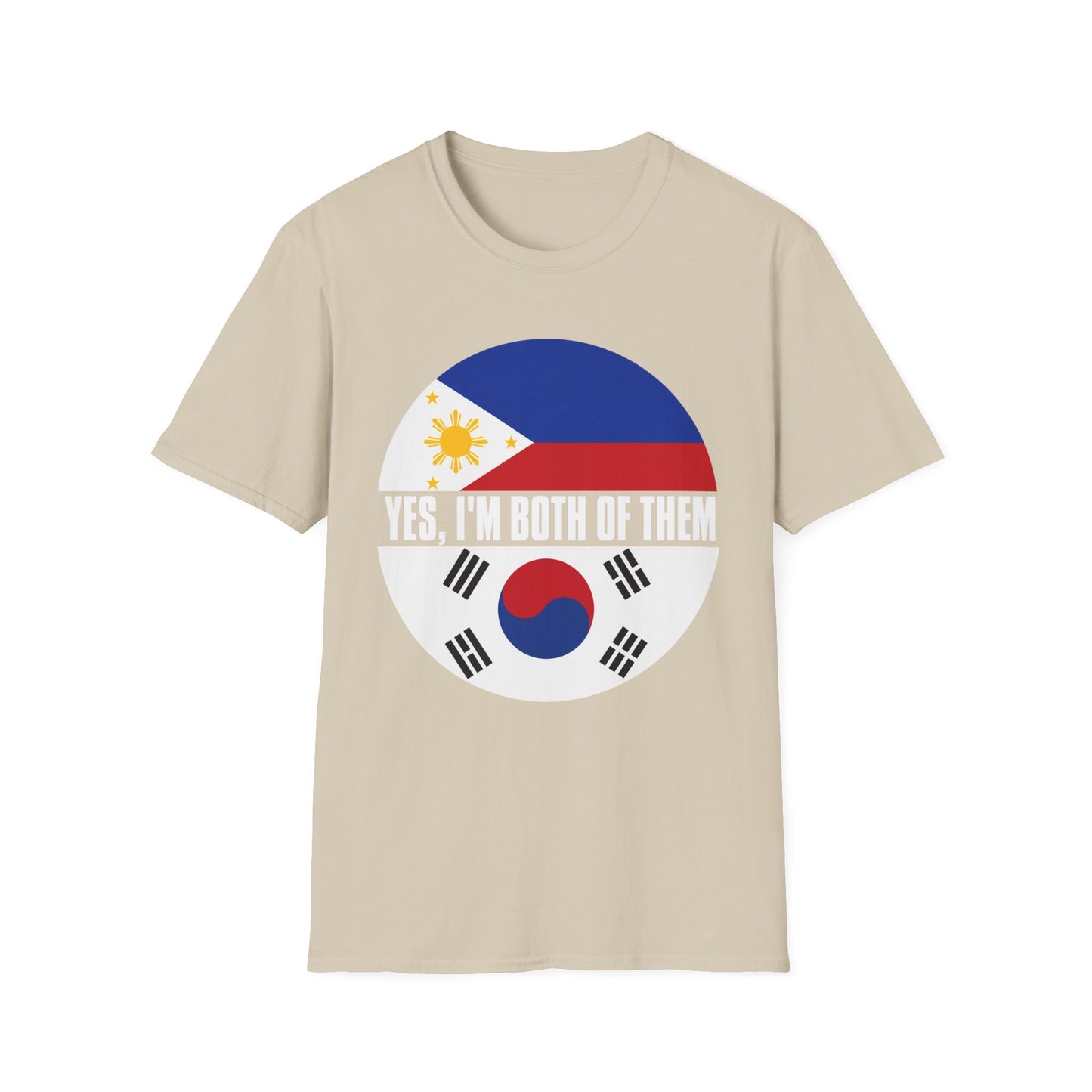 T-Shirt — Yes, I'm Both of Them (Philippines & South Korea)