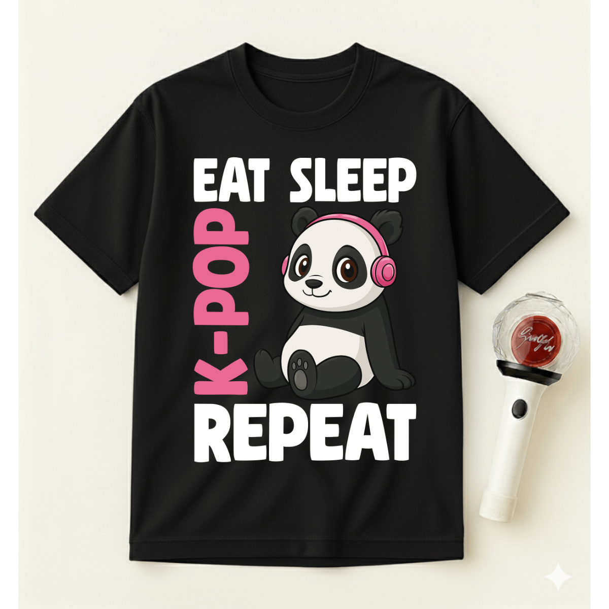 EAT SLEEP K-POP REPEAT T-SHIRT
