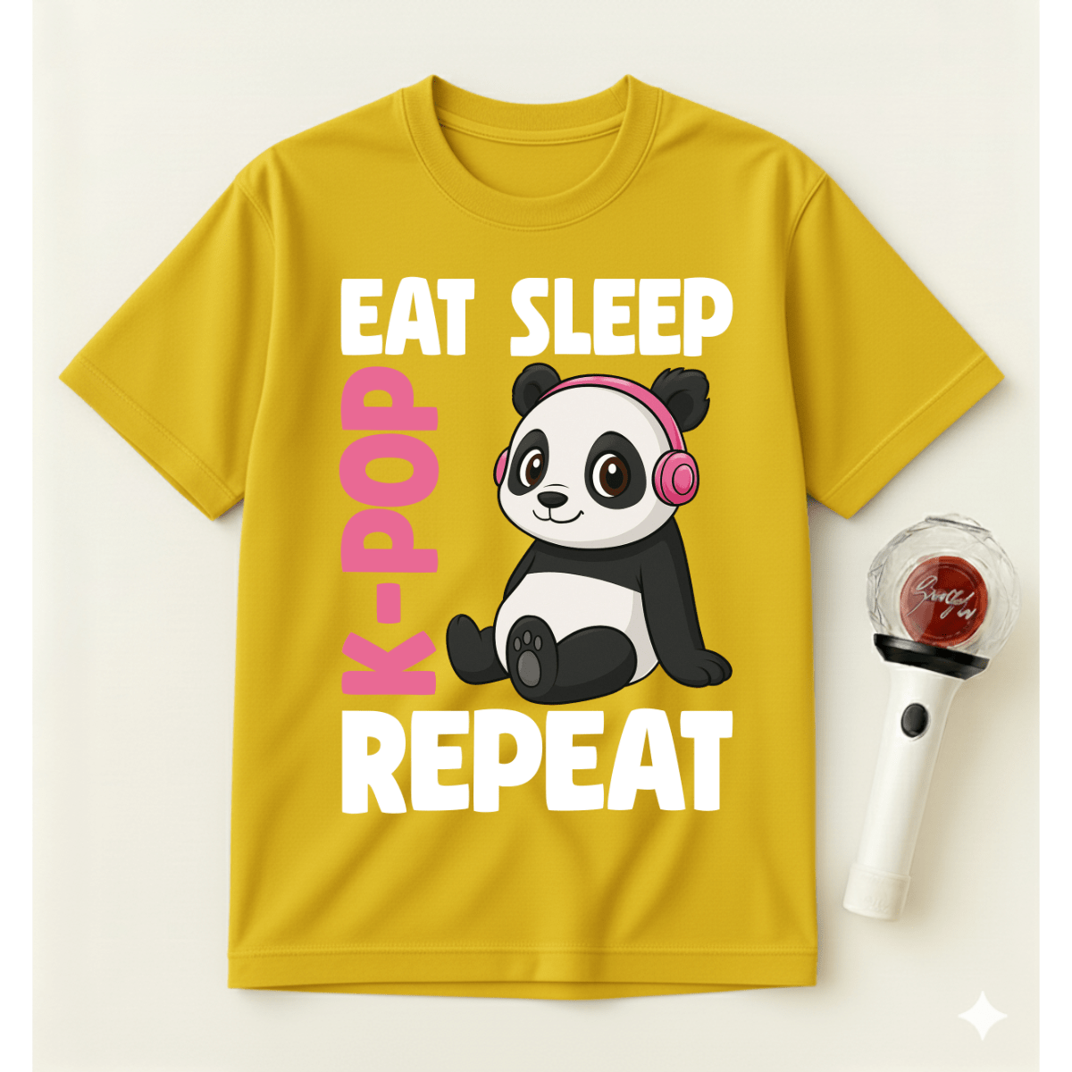 EAT SLEEP K-POP REPEAT T-SHIRT