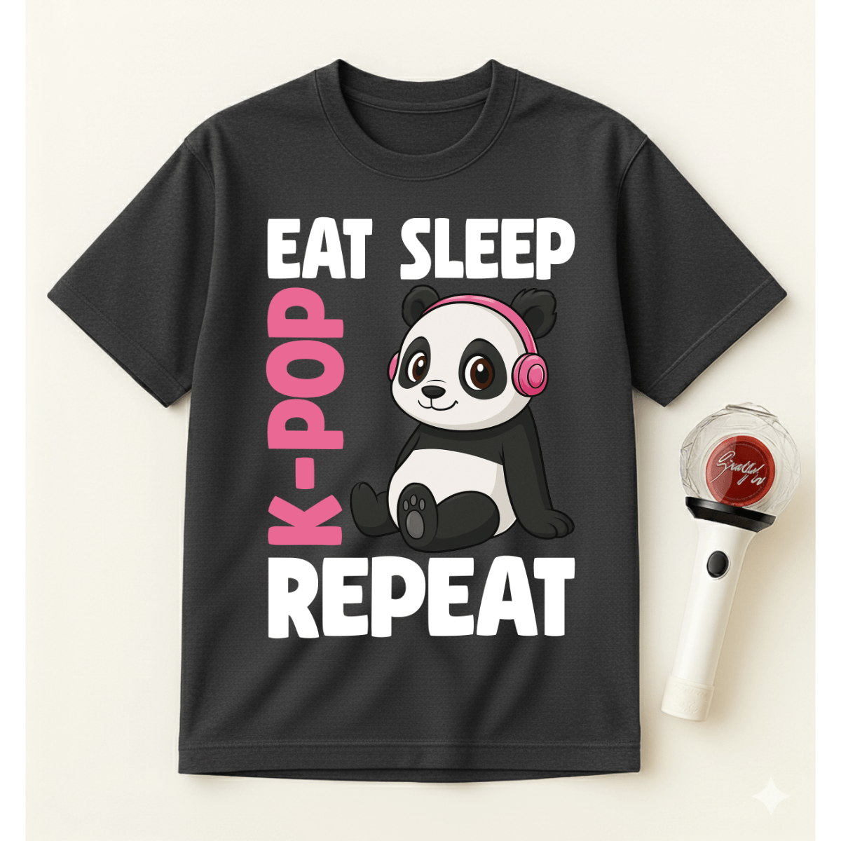 EAT SLEEP K-POP REPEAT T-SHIRT