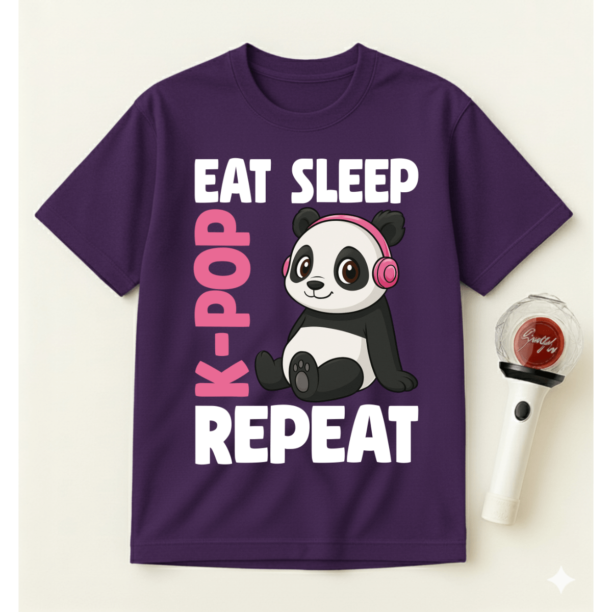 EAT SLEEP K-POP REPEAT T-SHIRT