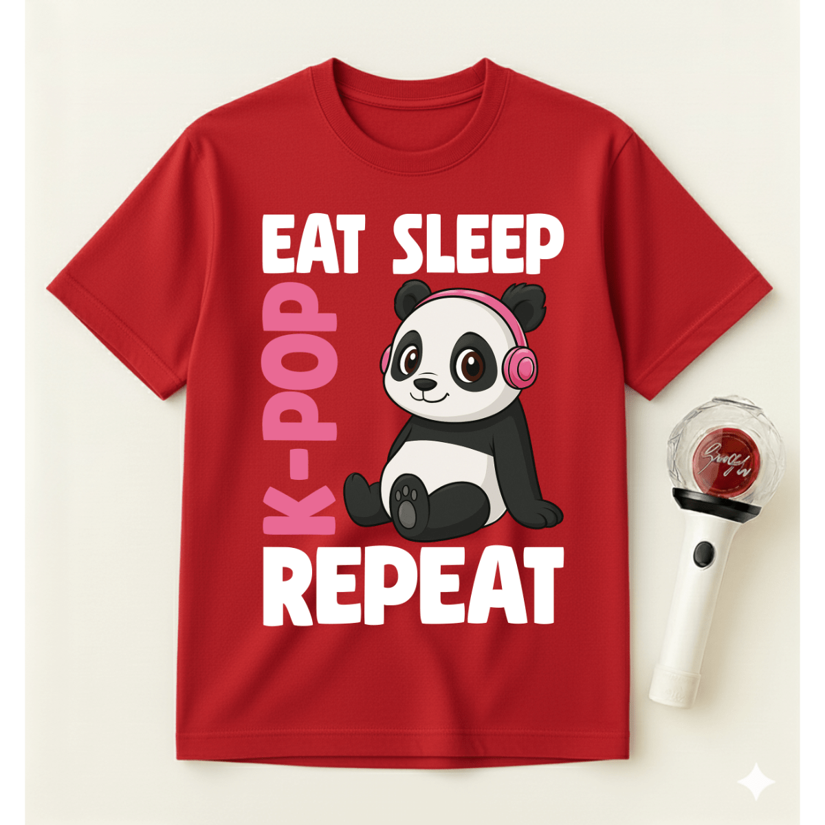 EAT SLEEP K-POP REPEAT T-SHIRT