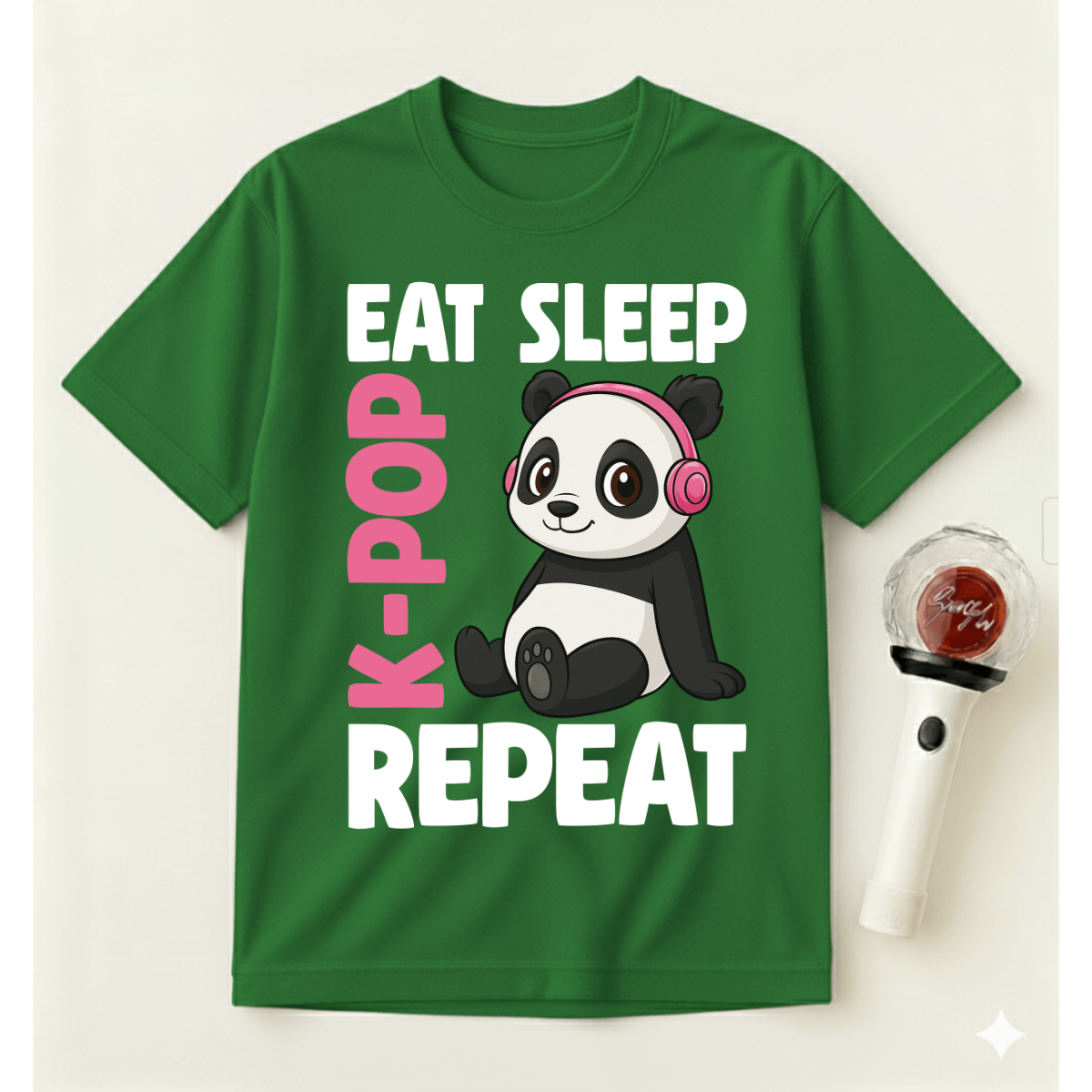 EAT SLEEP K-POP REPEAT T-SHIRT