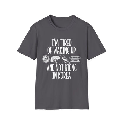WAKING UP IN KOREA T-SHIRT