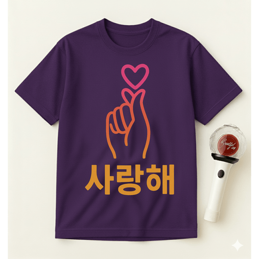 K-POP SARANGHAE T-SHIRT