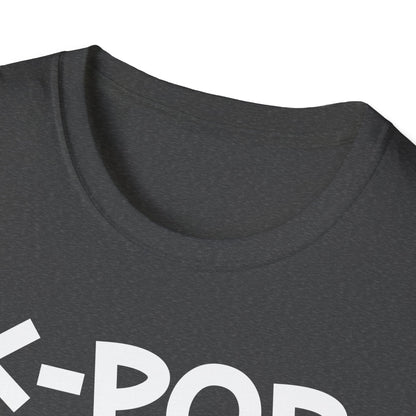 K-Pop Is My Therapy T-Shirt — Cute Hamster Headphones Tee for K-Pop Fans