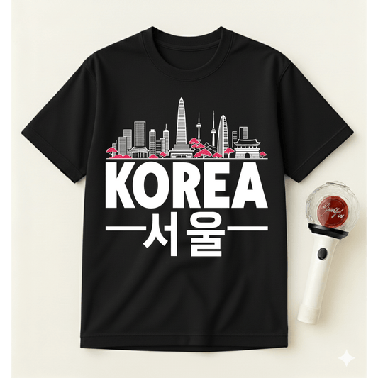 KOREA CITYSCAPE T-SHIRT