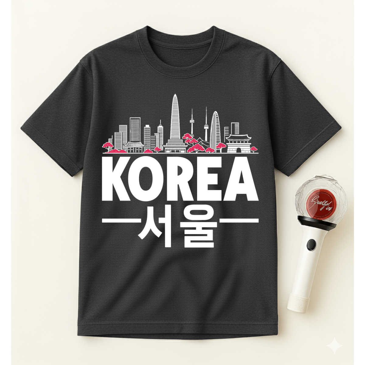 KOREA CITYSCAPE T-SHIRT