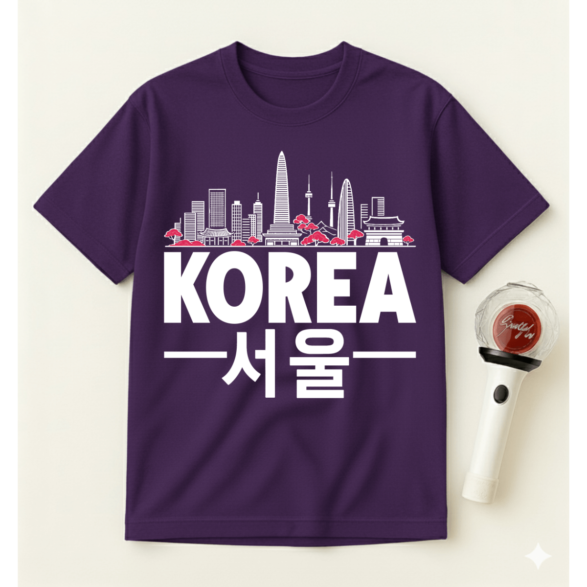 KOREA CITYSCAPE T-SHIRT