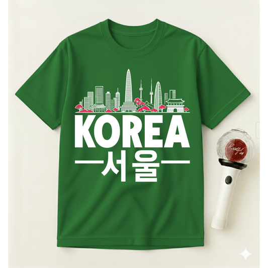 KOREA CITYSCAPE T-SHIRT