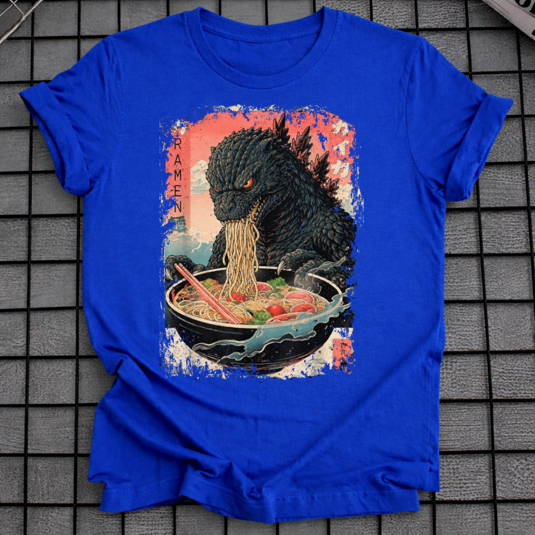 JAPANISCHES KAIJU NOODLE T-SHIRT
